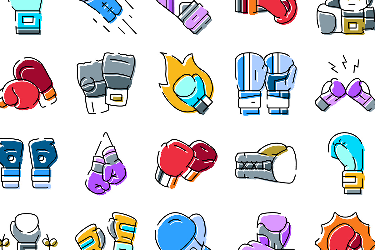 Boxing gloves fighting and training, an Object Graphic by pikepicture (Photo 3 of 3)