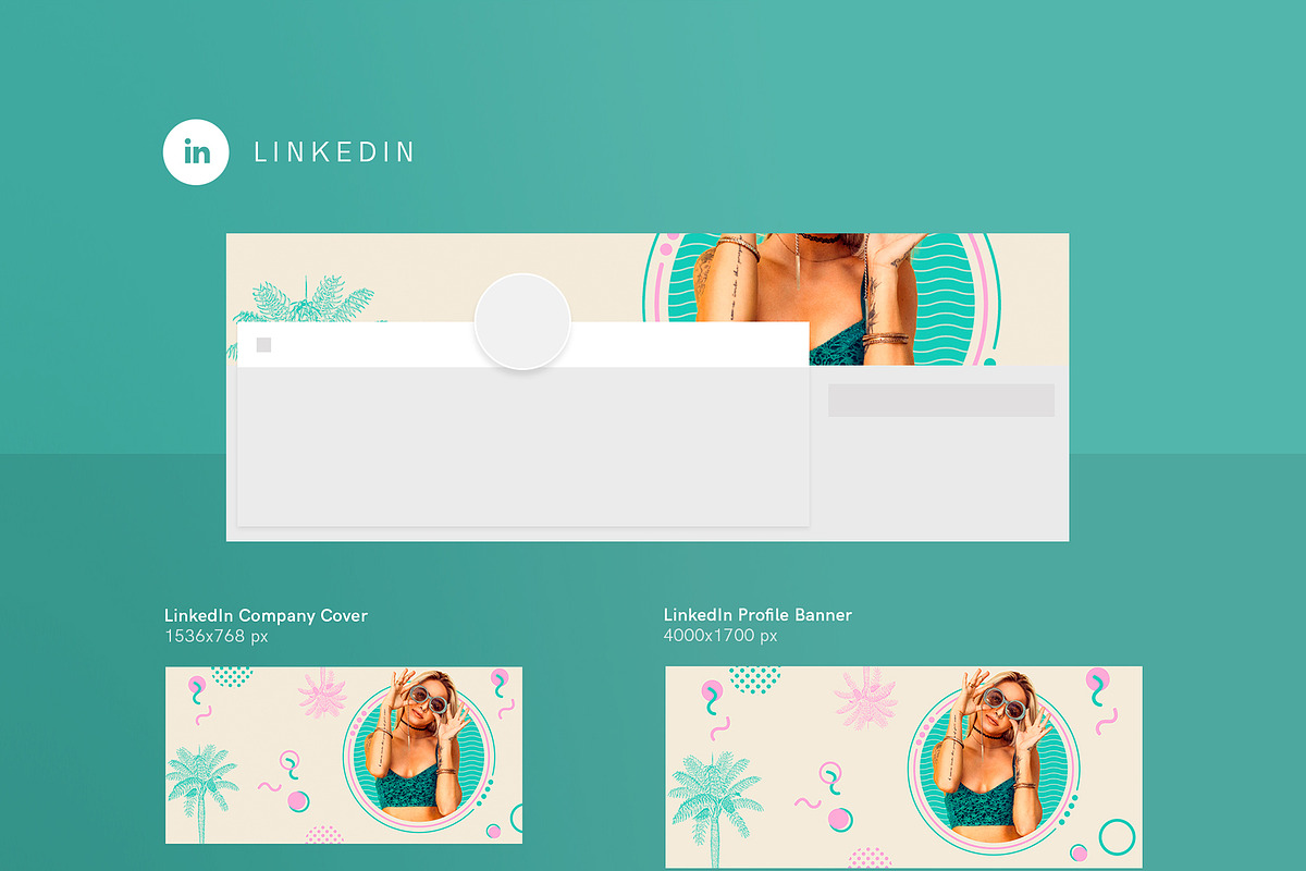 Social Media Pack|Great Summer Sale, a Social Media Template by Amber Graphics (Photo 2 of 3)