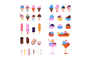 Ice-Cream Icon Set