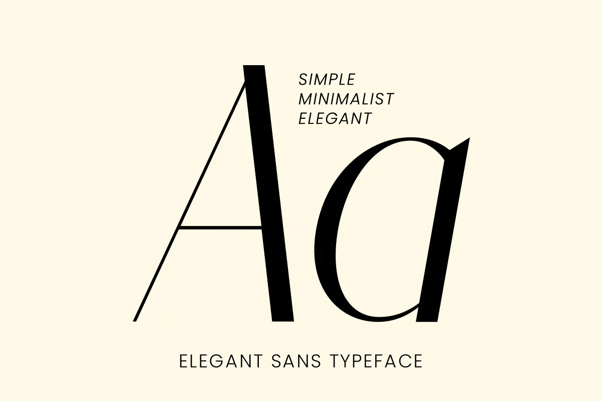 Majestico – Elegant Sans Typeface, a Sans Serif Font by Brand Earth (Photo 6 of 12)