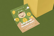 Cute Crocodile Baby Shower Invitatio, an Invitation Template by Esensifiksi.studio (Thumbnail 2 of 2)
