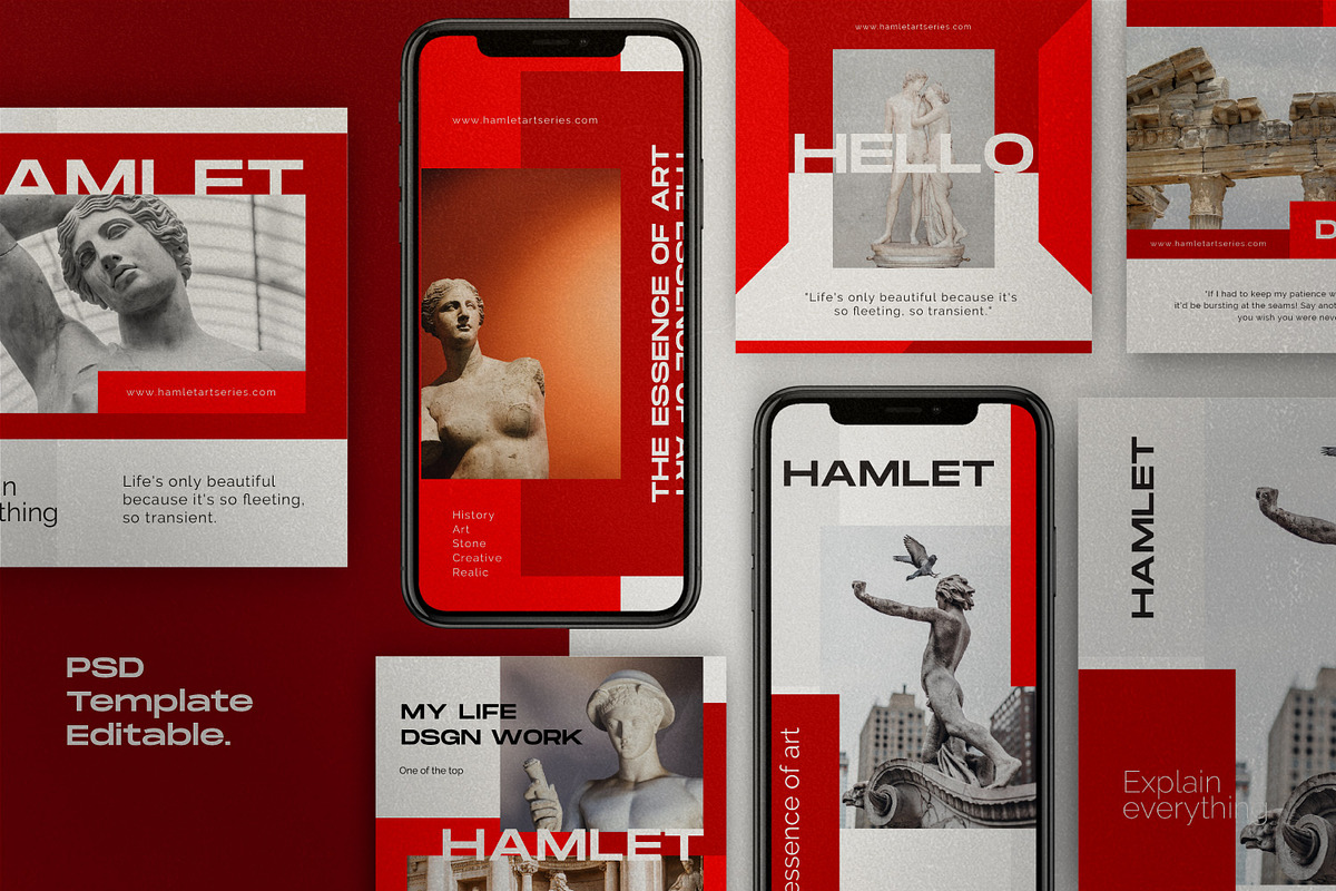Best Bundle INSTAGRAM Media Kit, a Social Media Template by Dirtytemp Studio (Photo 26 of 59)