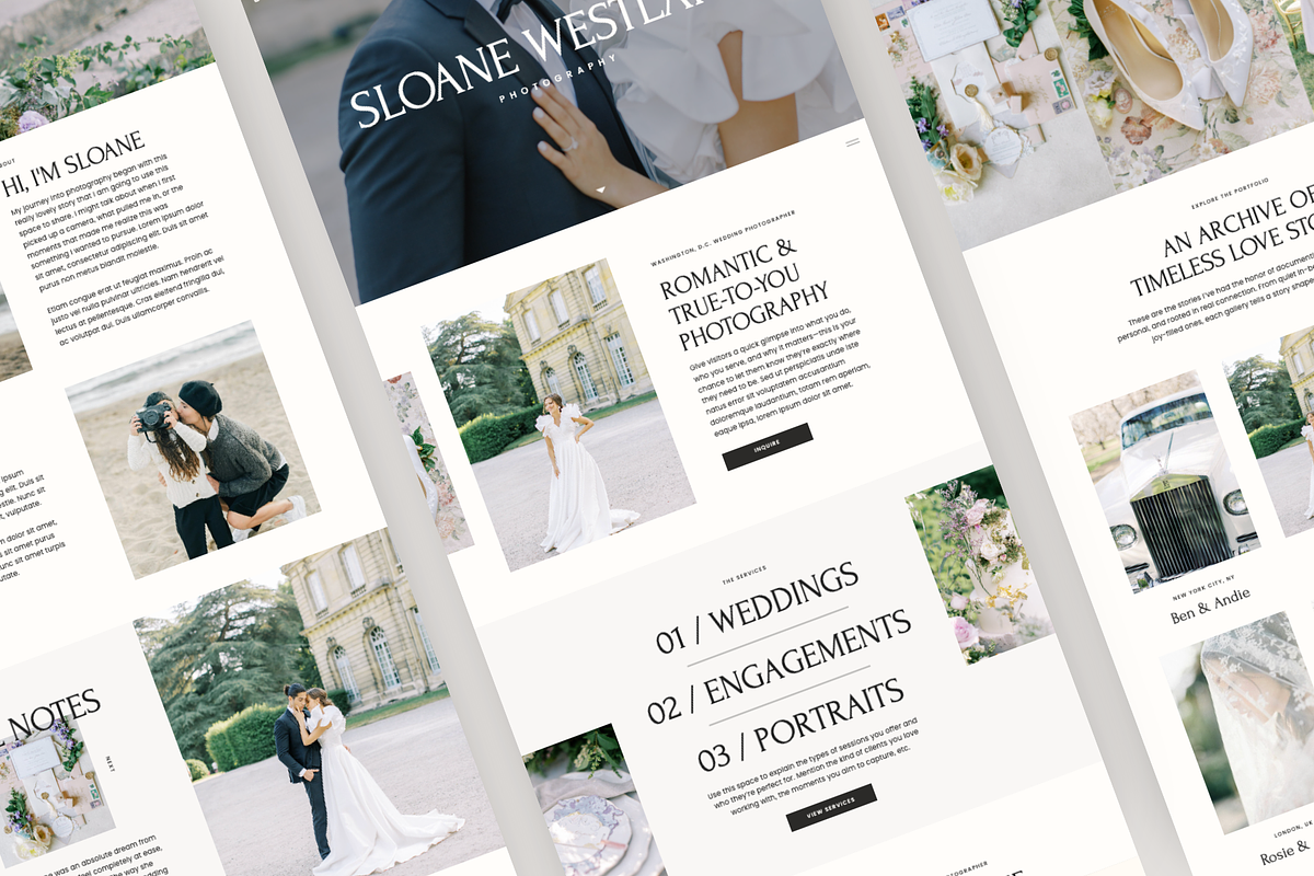 Showit Website Template | Photo, a Websites & App Template by Rosetta Lane Design (Photo 2 of 10)