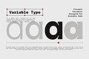 GC Basic Inktrap - Monospace, a Sans Serif Font by Glyphonic (Thumbnail 10 of 15)