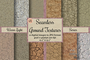 Seamless Ground Texture - Warm Light
