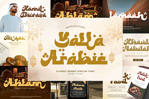 Arabic Style Font Bundle