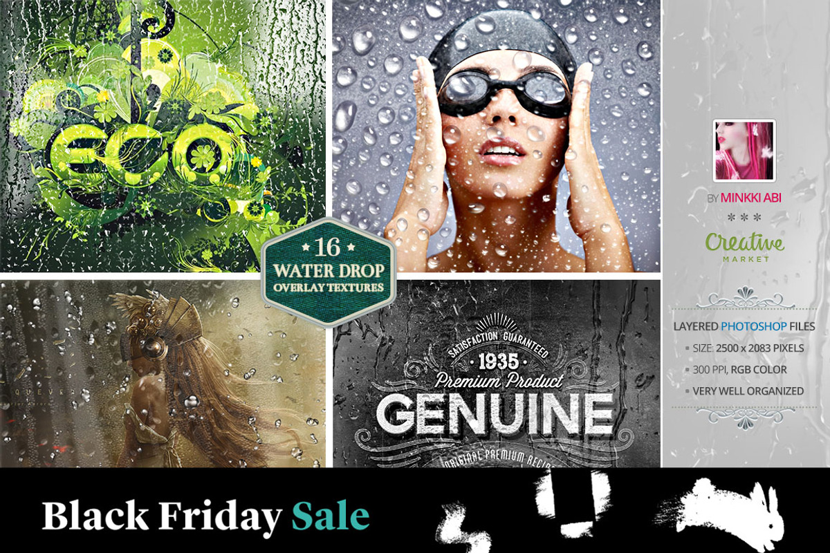 Best Water Drop Overlay Texture preview 5