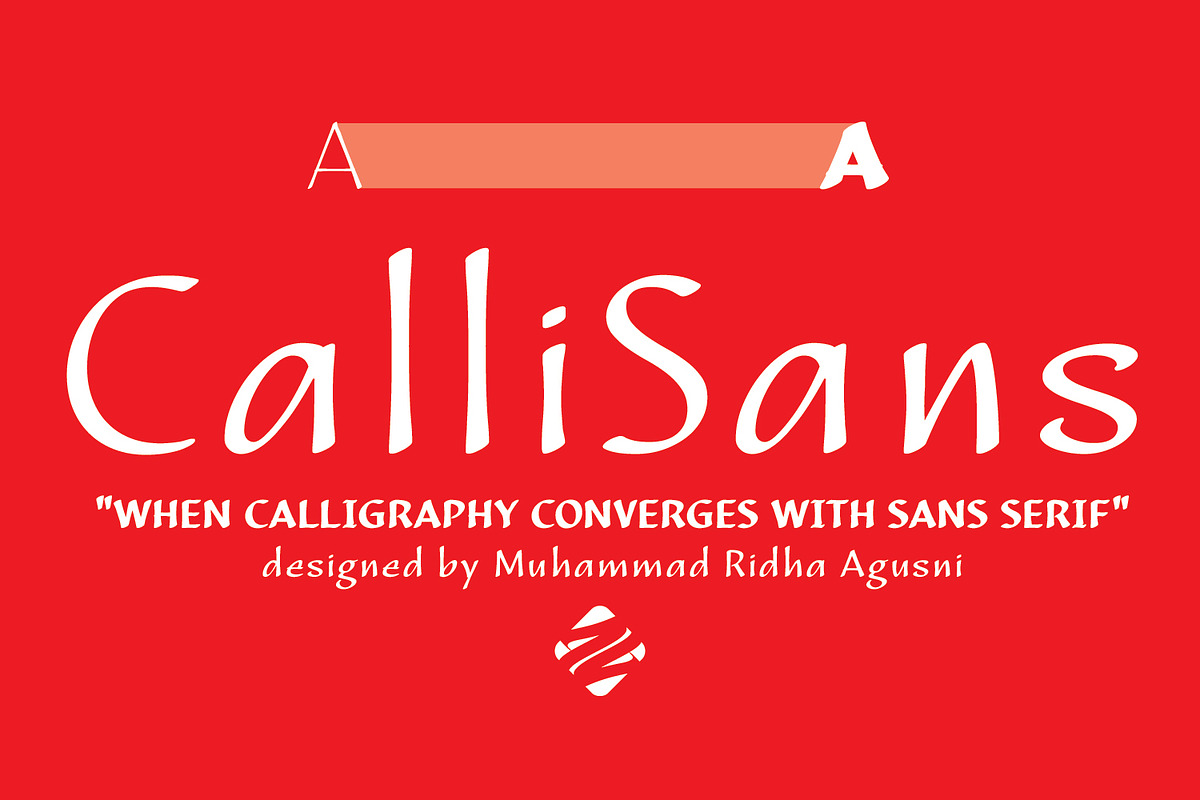 CalliSans, a Sans Serif Font by Ridha-38.lineart (Photo 1 of 6)