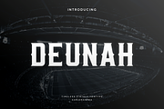 Deunah, a Serif Font by garismantra (Thumbnail 1 of 3)