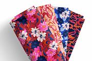 Modern Bloom Pattern Collection, a Pattern Graphic by Nora Gad (Thumbnail 6 of 31)