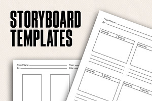Storyboard Templates, a Presentation Template by Cornfield Studio