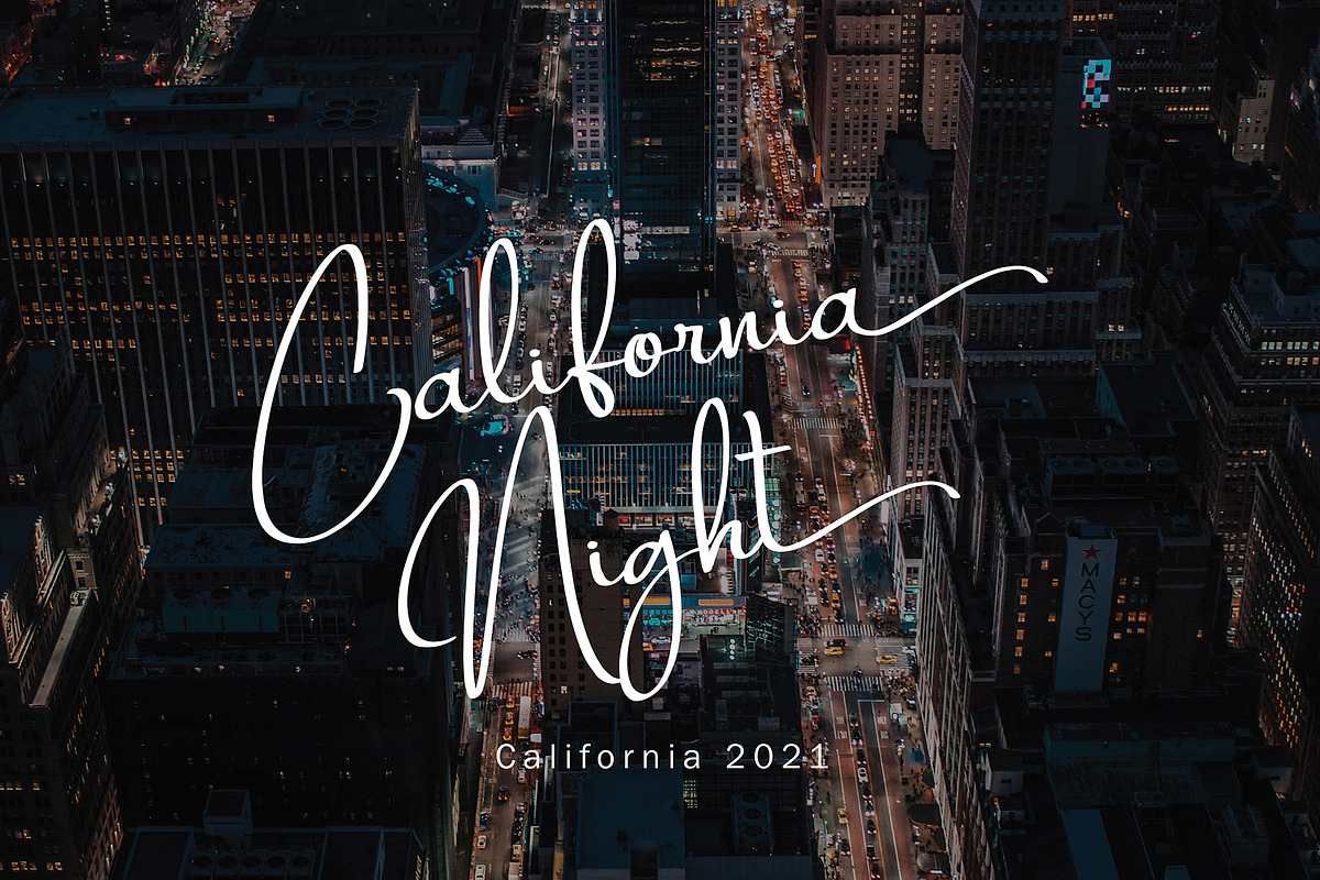 Fantastic, a Script Font by pineungtype (Photo 6 of 8)