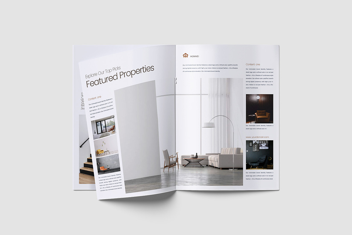 Modern Real Estate Portfolio Template