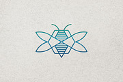 Geometric Luxury Bee Logo, a Branding & Logo Template by Luxury Logos (Thumbnail 4 of 4)