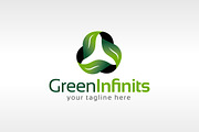 Green Infinits, a Branding & Logo Template by wakgraphic (Thumbnail 1 of 3)