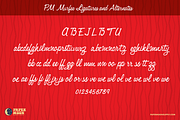 PM Murfee Mid-Century Script Font, a Script Font by Paper Moon Graphic Supply (Thumbnail 3 of 10)