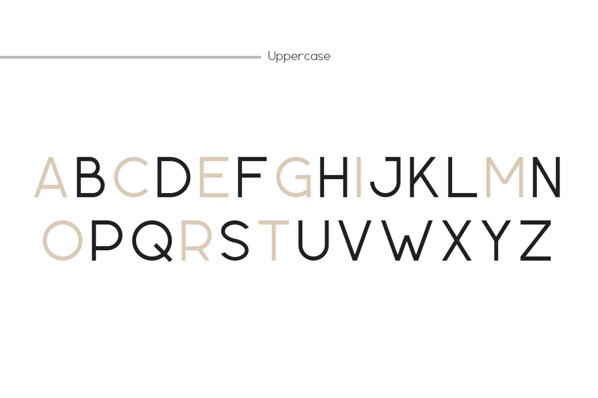 Geometrica Sans - Type Family preview 2