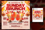 Brunch Flyer Template, a Flyer Template by RTXdesinger99 (Thumbnail 3 of 3)