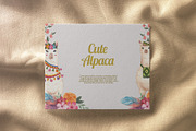 Cute Alpaca watercolor, an Animal Illustration by CreativeValuation (Thumbnail 14 of 17)