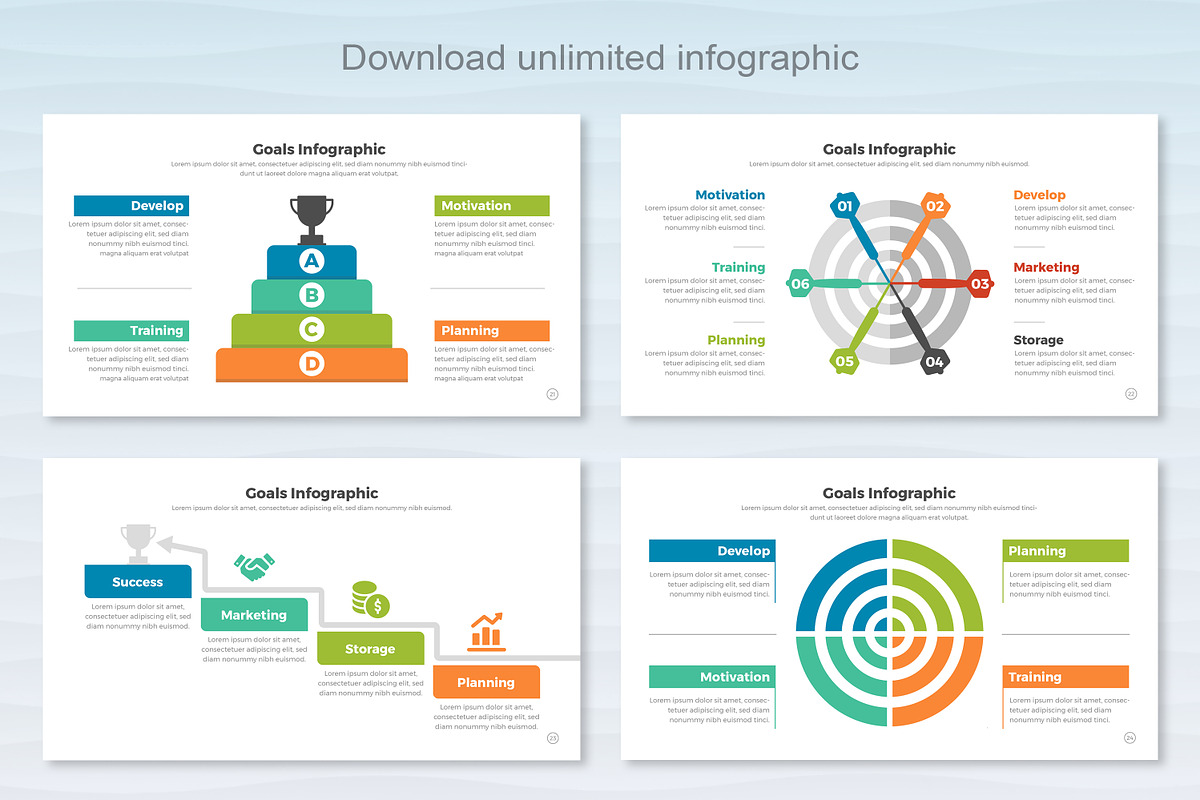 Goals Infographic Keynote, a Templates & Theme by Mighty-Slide (Photo 7 of 7)
