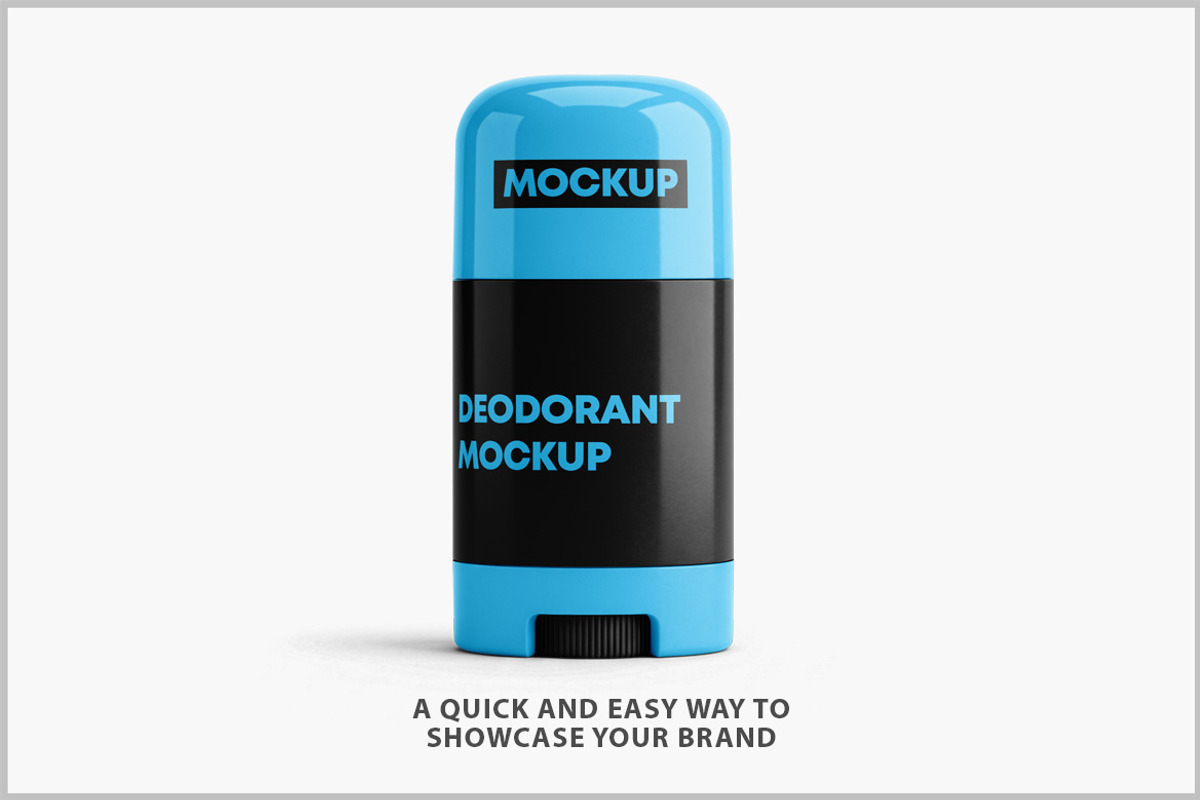Deodorant stick mockup PSD, a Packaging Mockup by Bruno's Shop (Photo 2 of 4)