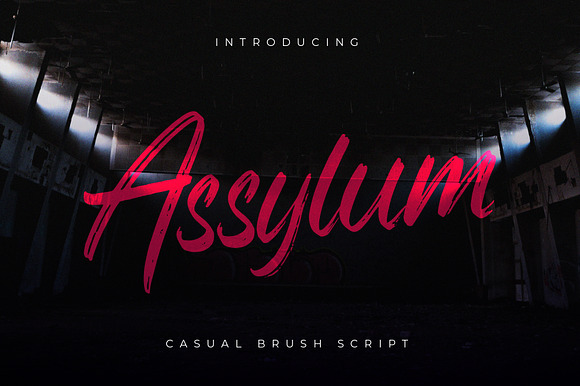 Assylum Font preview 7