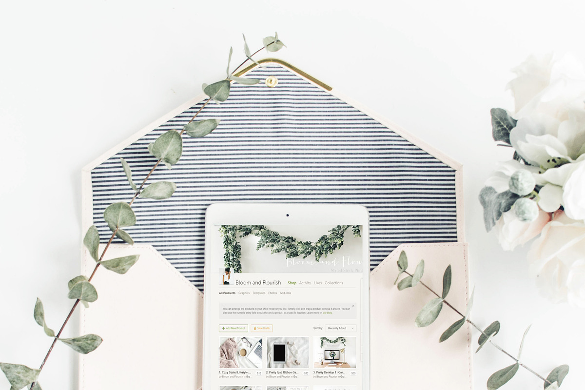 Ipad + Iphone BUNDLE! 7Styled Images, a Graphic by Bloom and Flourish (Photo 3 of 3)