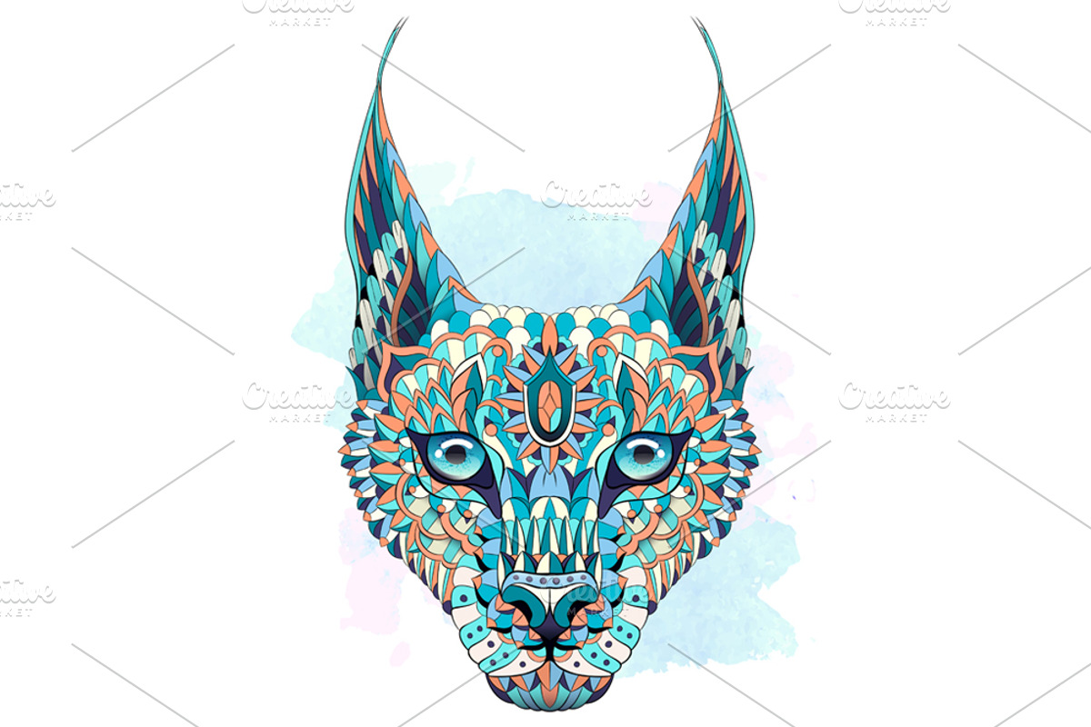 Ethnic Collection: Caracal, an Animal Illustration by ArtoJoy (Photo 5 of 5)