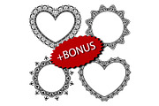 Set of 32 seamless borders, a Pattern Graphic by Katika Shop (Thumbnail 2 of 6)