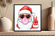 Santa Bubble Gum png, an Illustration by DreamCafeArt (Thumbnail 3 of 7)