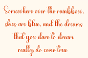 Enchanting Dandilion, a Handwritten Font by InermediaSTUDIO (Thumbnail 4 of 8)