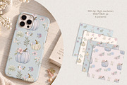 Blush Autumn Floral collection, a Seasonal Illustration by AlenaVlasko stock Market (Thumbnail 3 of 9)