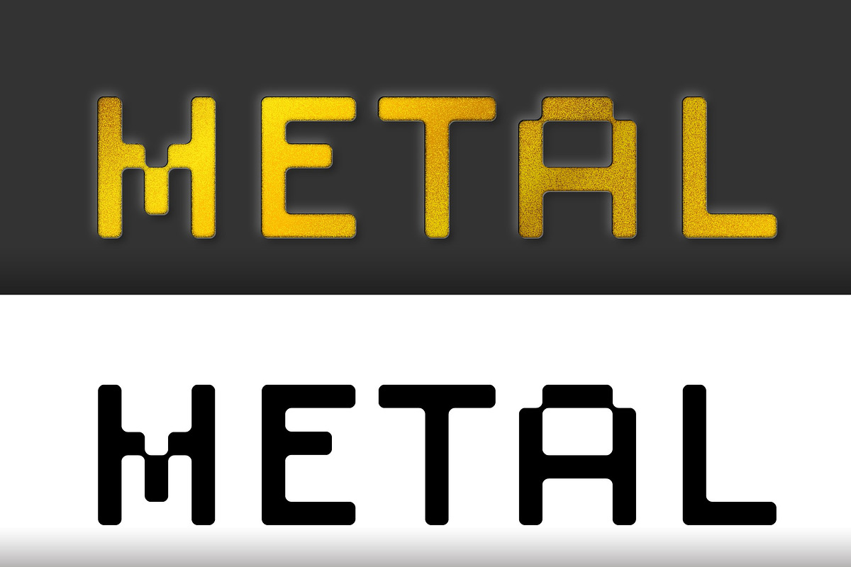 Foil Stamp Metal Text Effect, a Layer Style Add-On by studiogstock (Photo 2 of 3)