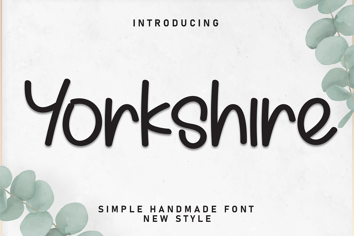 Yorkshire | Script Font, a Script Font by Scratchones (Photo 1 of 8)