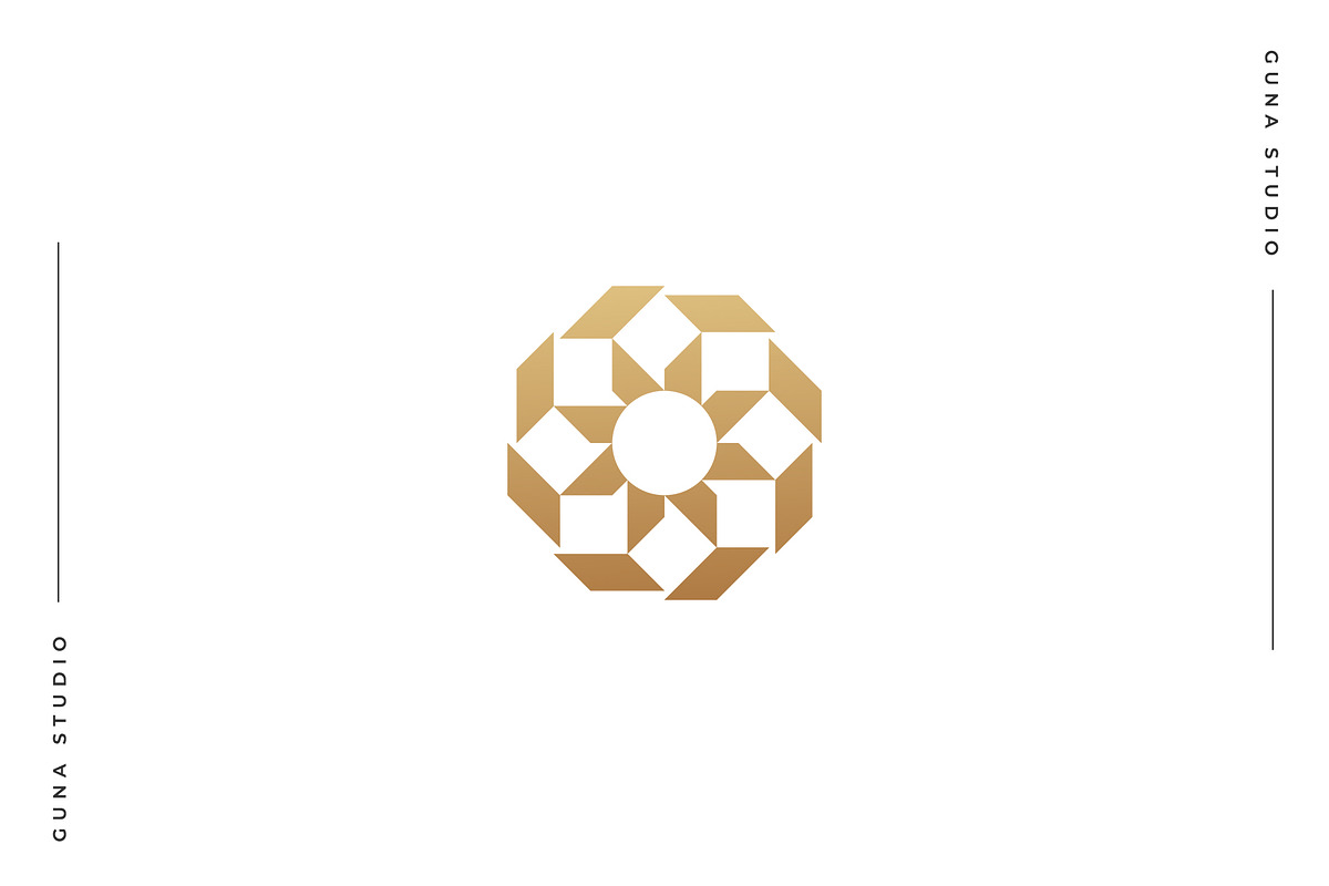 Abstract Flower - Logo Template, a Branding & Logo Template by Guna Studio (Photo 1 of 4)