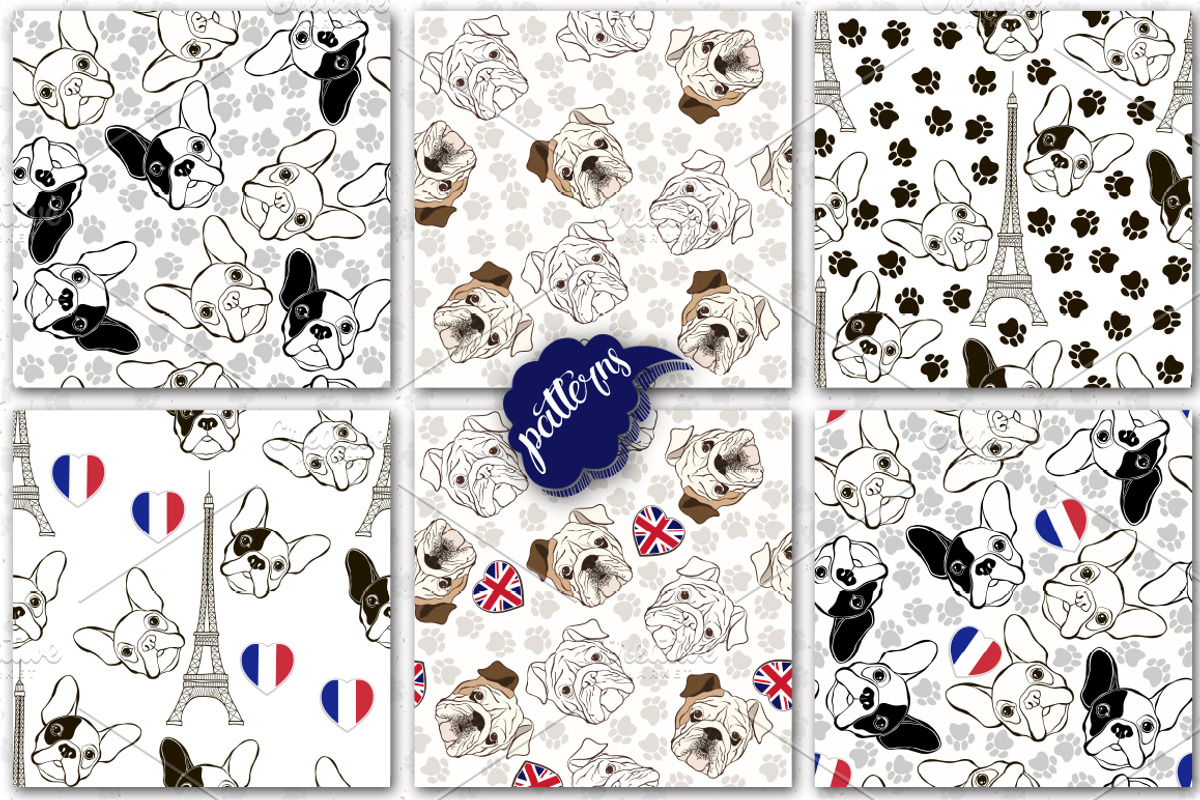 Dogs. Best friends., a Pattern Graphic by maritime_m (Photo 2 of 9)