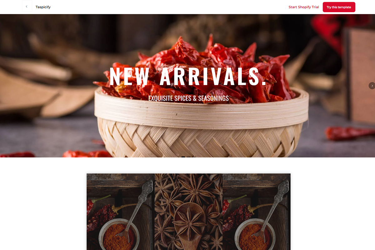 Taspicify Store Shopify Template, a Shopify Template by LTheme