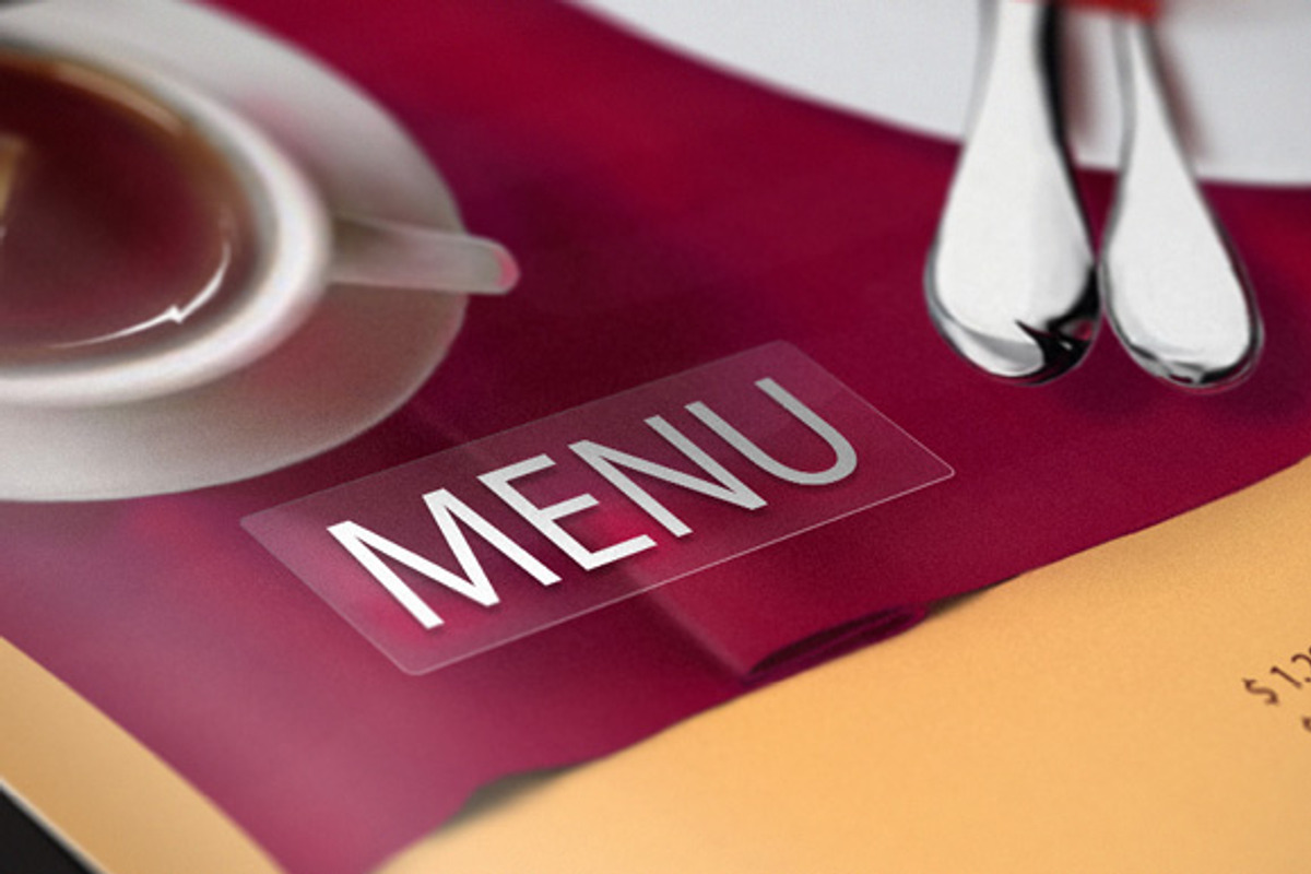 Universal Club Menu Template, a Flyer Template by ItemBridge (Photo 1 of 4)