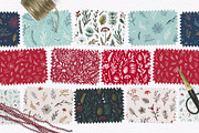 Christmas flowers and patterns, a Pattern Graphic by harmonia_green_art (Thumbnail 6 of 10)