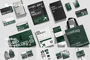Modern Stationery Branding Mockup, an Advertising Mockup by East Gallery (Thumbnail 1 of 15)