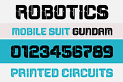 Axiom - Futuristic font, a Font by SelfBuild Type (Thumbnail 2 of 5)
