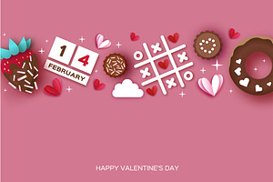 Strawberry and Chocolate. Valentines