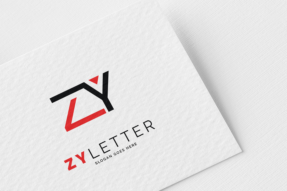 Initial Letter ZY Logo Template, a Branding & Logo Template by mesuka (Photo 1 of 2)