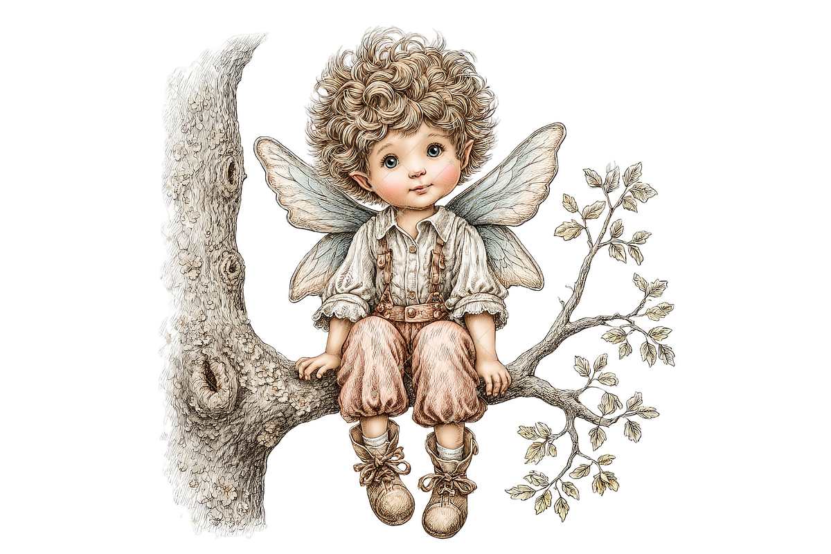 Fairy Boy Clipart PNG, an Illustration by Memories By Lea (Photo 9 of 20)