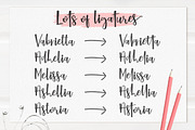 Dhetrosa Script, a Script Font by Lettersams (Thumbnail 10 of 12)