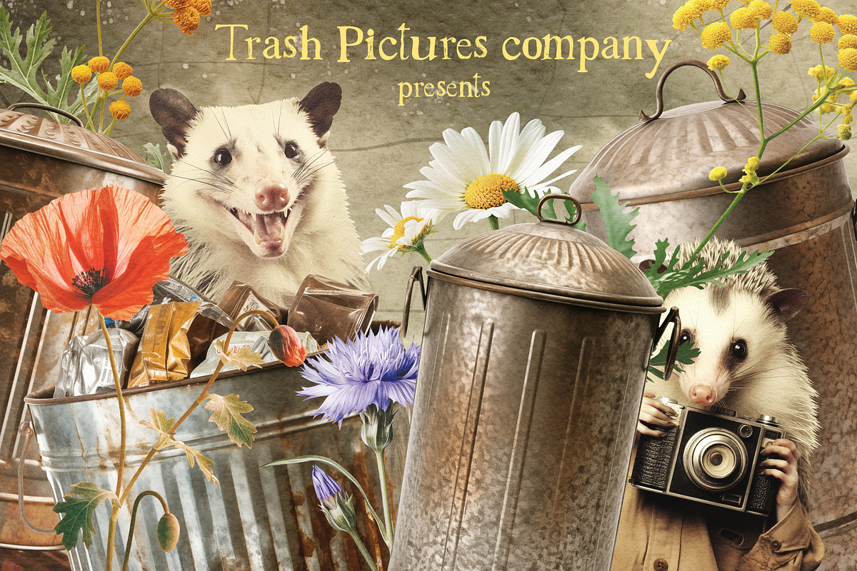 Vintage Collage Elements, an Object Graphic by TheCuteShop (Photo 2 of 10)