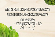Farmer Market Simple Font, a Serif Font by YandiDesigns (Thumbnail 2 of 4)