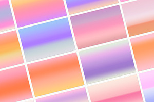 Horizontal Grainy Gradient Textures