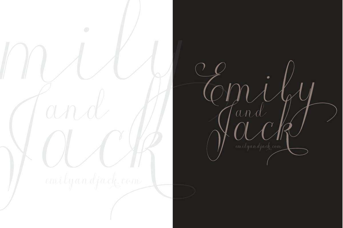 Roicamonta Italic otf font preview 4