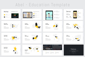 Abel-Education Template Powerpoint